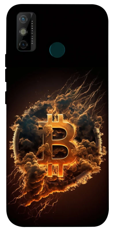 Чохол на TECNO Spark 6 Go Smoky Bitcoin фото 1 з 1