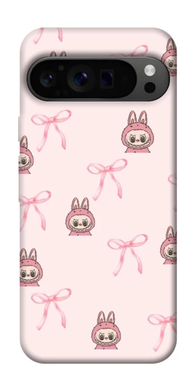 Чохол на Google Pixel 9 Pro Pink bows and Labubus фото 1 з 1