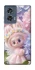Чохол на Motorola Edge 50 Labubu & Flowers ver.1 фото 1 з 1