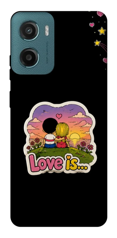 Чохол на Motorola Moto G06 Love is ver.5 фото 1 з 1