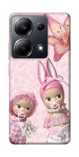 Чехол на Xiaomi Poco M6 Pro 4G Vintage Blossom Twins фото 1 из 1