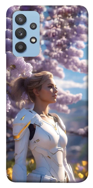 Чохол на Samsung Galaxy M32 Cyber space girl ver.1 фото 1 з 1