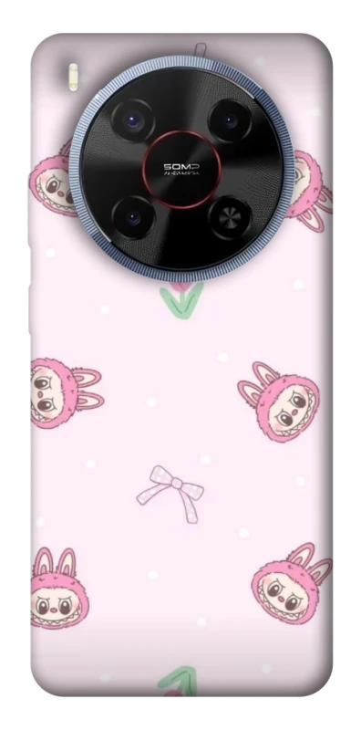 Чохол на ZTE Blade V70 Max Labubu Flower фото 1 з 1