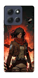 Чехол на Motorola Moto G86 Power Mikasa v2 фото 1 из 1