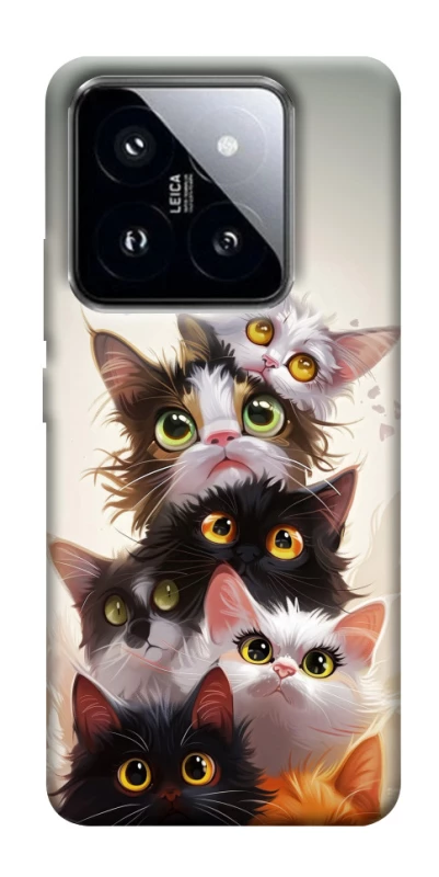 Чохол на Xiaomi 14 Pro Сat eyes фото 1 з 1
