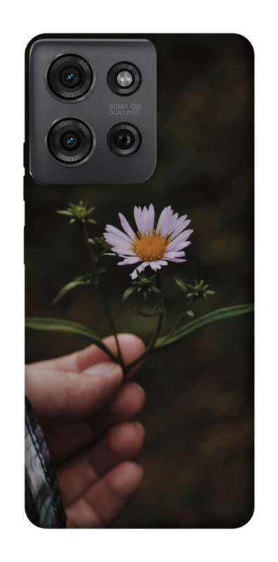 Чохол на Motorola Moto G75 Ромашка v4 фото 1 з 1