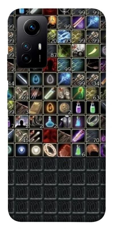 Чехол на Xiaomi Redmi Note 12S Inventory menu ver.2 фото 1 из 1
