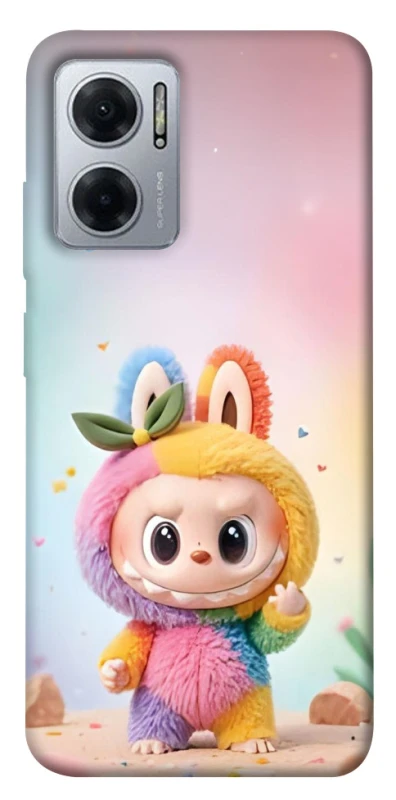 Чехол на Xiaomi Redmi Note 11E Labubu colored фото 1 из 1
