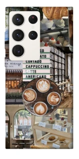 Чохол на Samsung Galaxy S23 Ultra Coffee collage ver.5 фото 1 з 1