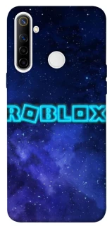 Чехол на Realme 6i Roblox Space Logo Blue фото 1 из 1