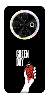 Чехол на TECNO Spark 30C Green Day logo фото 1 Чехол на TECNO Spark 30C Green Day logo фото 1 из 1