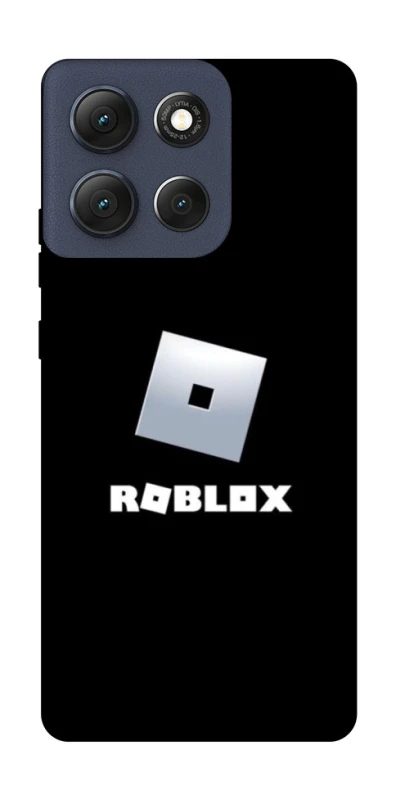 Чохол на Motorola Moto G86 Roblox logo black фото 1 з 1