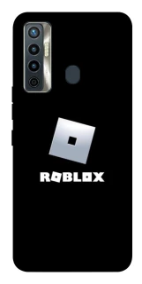 Чехол на TECNO Camon 17 Roblox logo black фото 1 из 1
