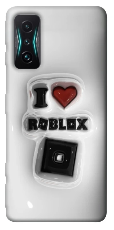 Чохол на Xiaomi Redmi K50 Gaming I love Roblox фото 1 з 1