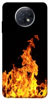 Чехол на Xiaomi Redmi Note 9 5G / Note 9T Огонь фото 1 из 1