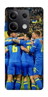 Чехол на Xiaomi Redmi Note 13 5G Сборная Украины v3 фото 1 из 1