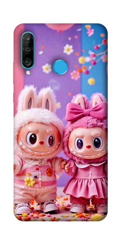 Чохол на Huawei P30 lite Labubu twins ver.2 фото 1 з 1