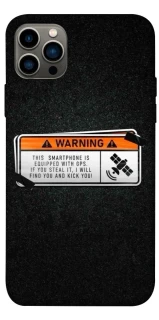 Чохол на Apple iPhone 12 Pro (6.1") Warning фото 1 з 1