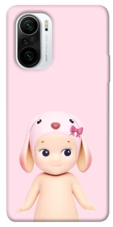 Чехол на Xiaomi Redmi K40 / K40 Pro / K40 Pro+ / Poco F3 Pink Ribbon Hop фото 1 из 1