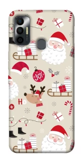 Чохол на TECNO Spark 7 Новорічний v1 фото 1 з 1