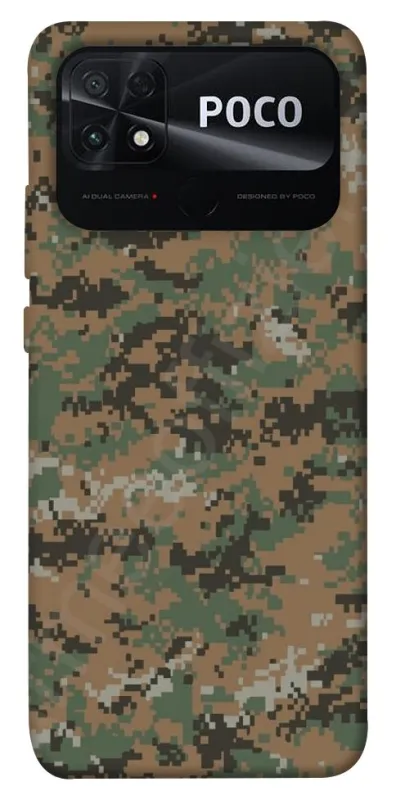 Чохол на Xiaomi Poco C40 Camouflage v32 фото 1 з 1