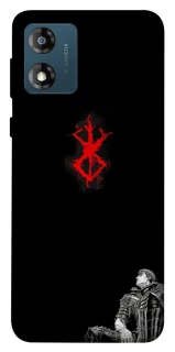 Чехол на Motorola Moto E13 berserk black фото 1 из 1