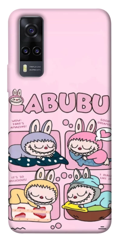 Чохол на Vivo Y31 Labubu Dreams Collage фото 1 з 1