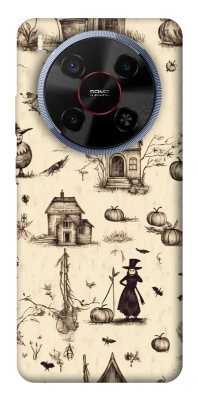 Чохол на ZTE Blade V70 Max Halloween aesthetic ver.1 фото 1 з 1