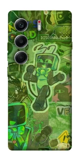 Чохол на Tecno Camon 40 Dandysworld tv green theme фото 1 з 1