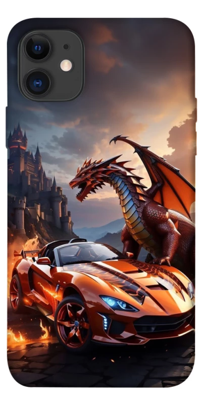 Чохол на Apple iPhone 11 (6.1") Сar and dragon фото 1 з 1
