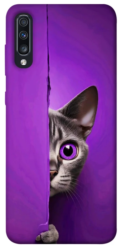 Чохол на Samsung Galaxy A70 (A705F) Кіт-підглядач фото 1 з 1