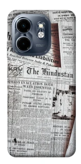 Чехол на Infinix Smart 9 4G / Hot 50i Газеты фото 1 из 1