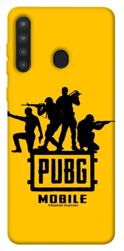 Чохол на Samsung Galaxy A21 Pubg logo ver.2 фото 1 з 1