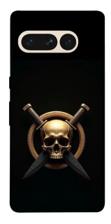 Чохол на Google Pixel 7 Pro Golden Skull фото 1 з 1