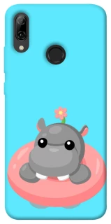 Чехол на Huawei P Smart (2019) Adopt Me Hippo Floatie фото 1 из 1