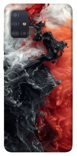 Чохол на Samsung Galaxy M51 Black and Red фото 1 з 1