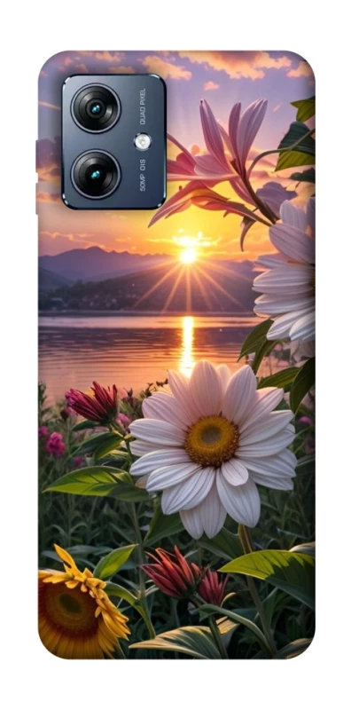 Чохол на Motorola Moto G54 Power Flowers v31 фото 1 з 1