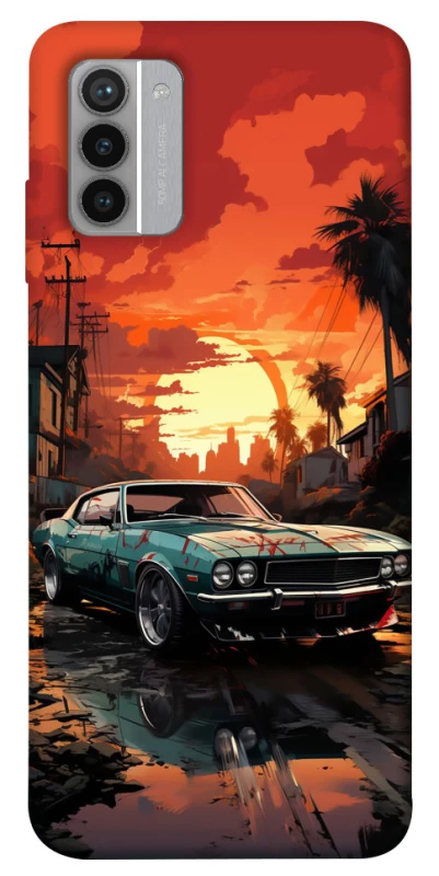 Чохол на Nokia G42 Car at sunset фото 1 з 1
