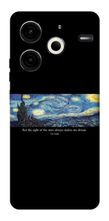 Чехол на TECNO Pova 6 Neo (LI6) Starry night Van Gogh фото 1 из 1