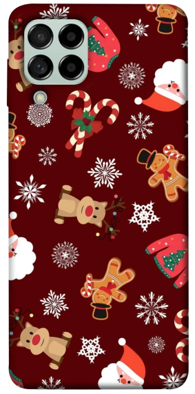 Чехол на Samsung Galaxy M53 5G Новогодний v6 фото 1 из 1