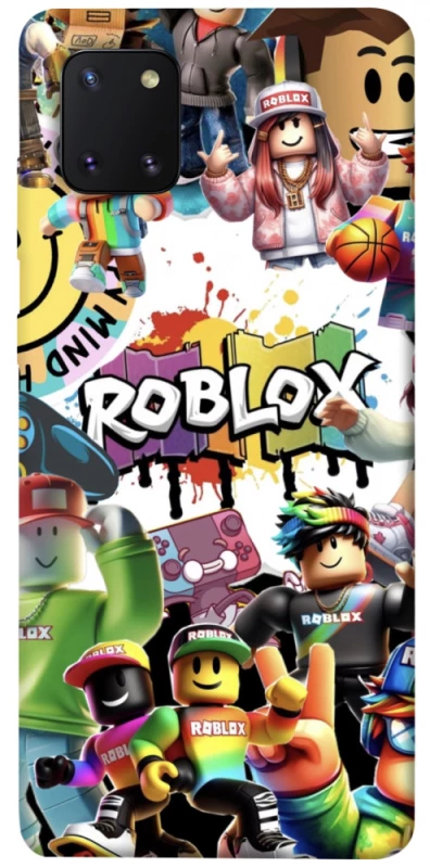 Чохол на Samsung Galaxy Note 10 Lite (A81) Roblox Characters Collage фото 1 з 1