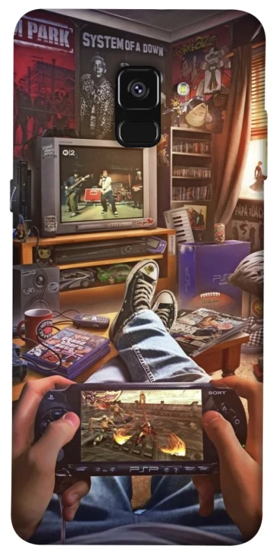 Чохол на Samsung A530 Galaxy A8 (2018) Retro style v4 фото 1 з 1