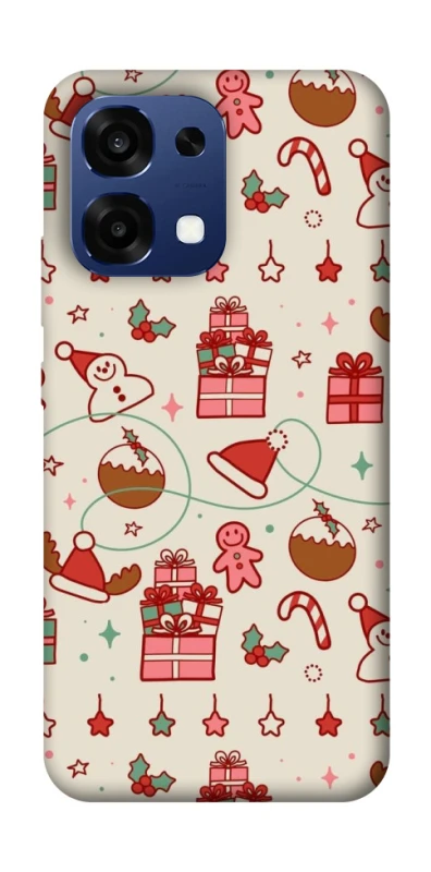 Чохол на Oppo A6 Pro 4G/5G Новорічний v14 фото 2 з 2