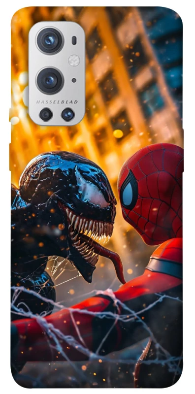 Чохол на OnePlus 9 Pro Venom vs Spiderman фото 1 з 1
