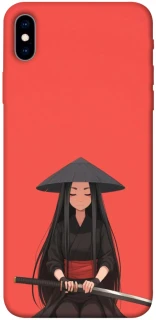 Чохол на Apple iPhone XS Max (6.5") Red samurai фото 1 з 1