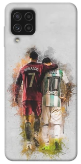 Чохол на Samsung Galaxy A22 4G Ronaldo та Messi фото 1 з 1