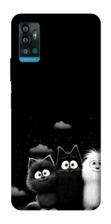Чохол на ZTE Blade A71 Three Cats фото 1 з 1