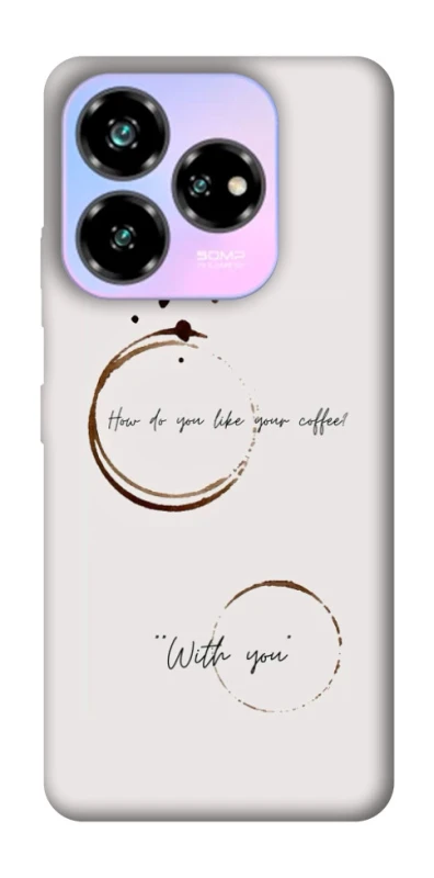 Чохол на ZTE Nubia V60 Desing Coffee with you фото 1 з 1