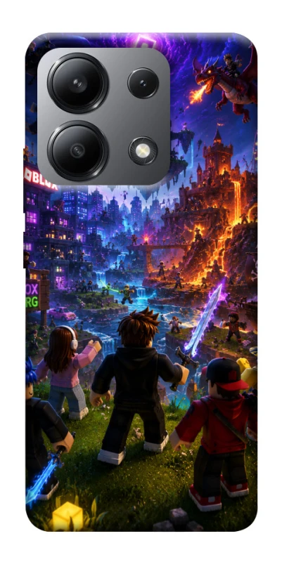 Чохол на Xiaomi Redmi Note 13 4G Roblox aesthetics ver.12 фото 1 з 1
