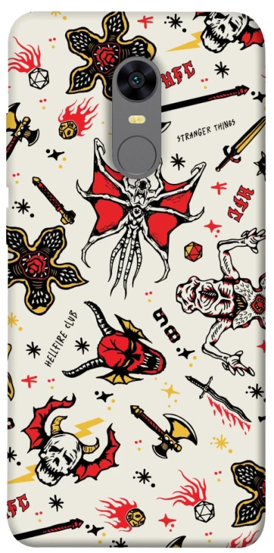 Чехол на Xiaomi Redmi 5 Plus / Redmi Note 5 (Single Camera) Stranger Things ver.2 фото 1 из 1